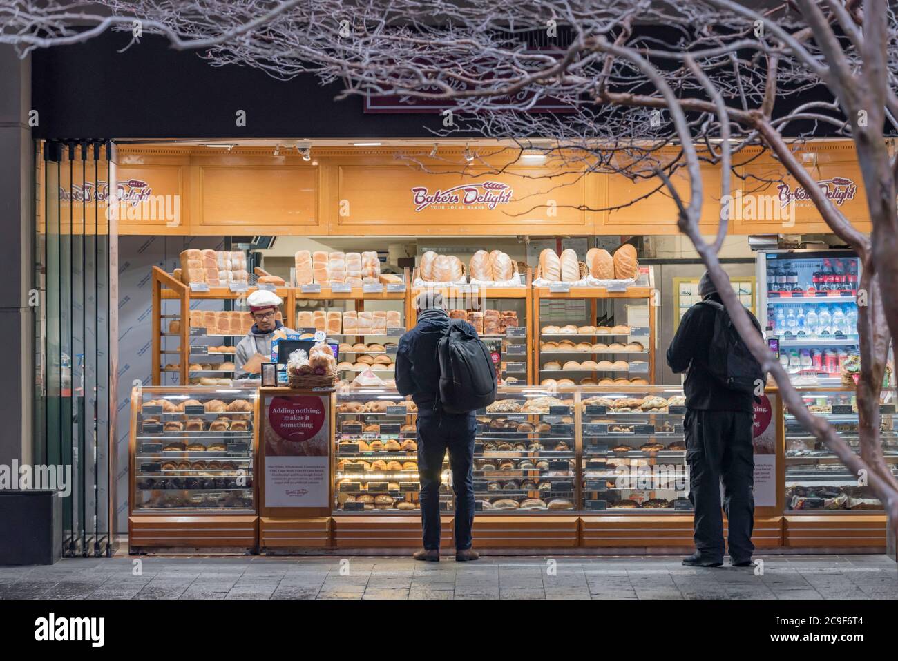 Les boulangers ravissent les franchises de boulangerie Banque de photographies et d’images à