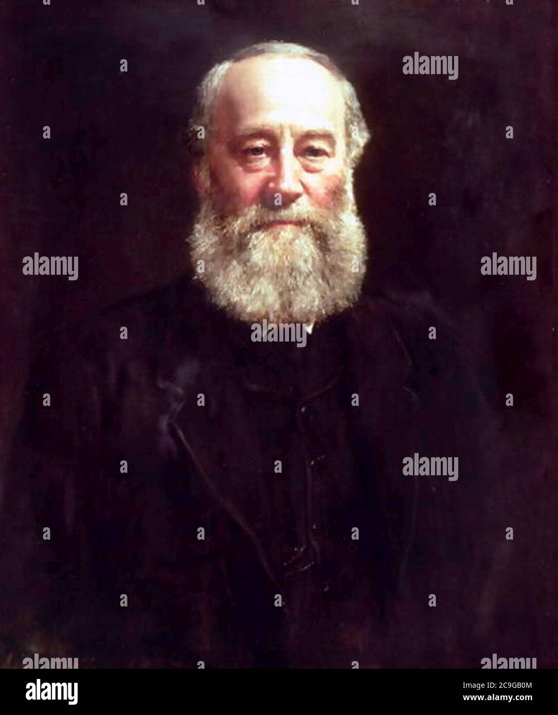 James Prescott Joule par John collier 1882. Banque D'Images