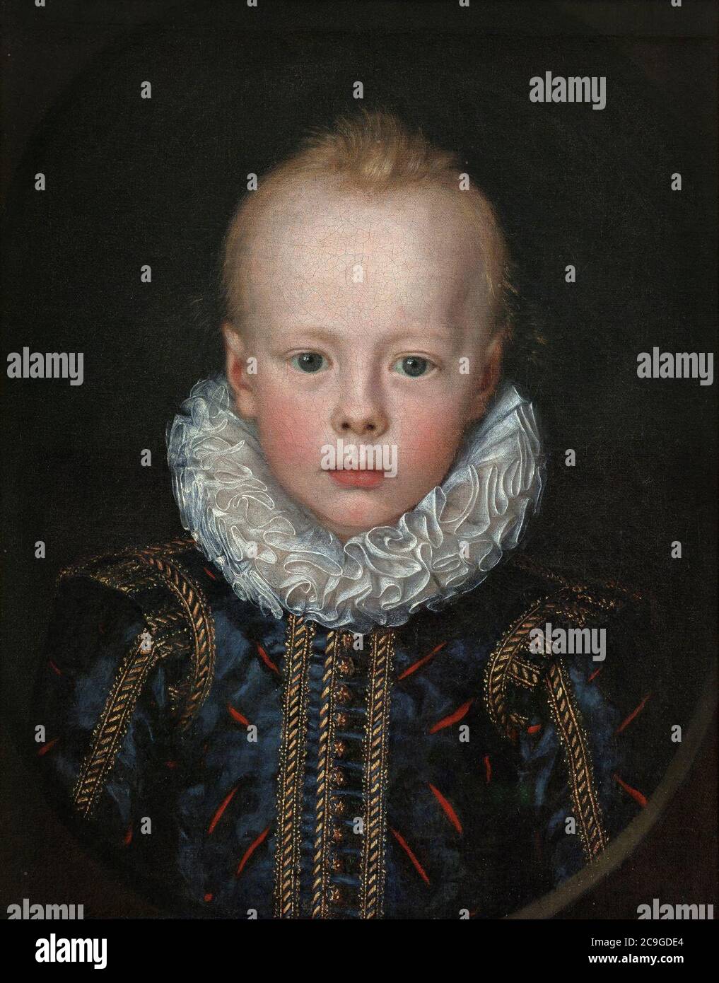 Jacob van Doordt enfant Portrait d'un prince. Banque D'Images