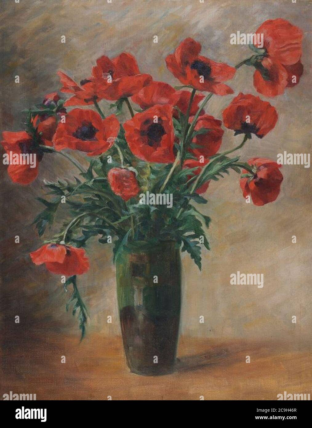 Ivana Kobilca - Maki. Banque D'Images