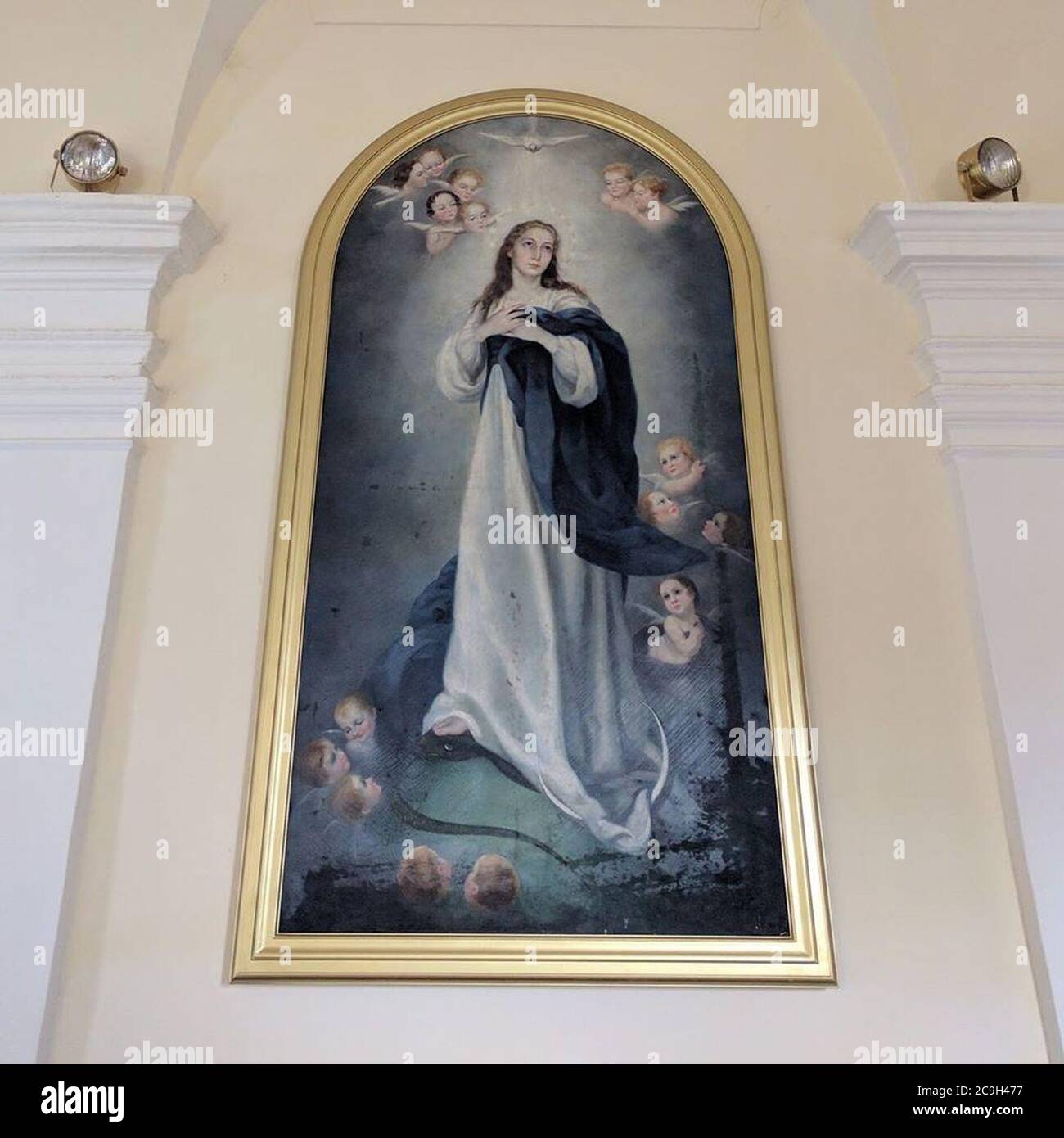 Ivana Kobilca - Brezmadežna. Banque D'Images