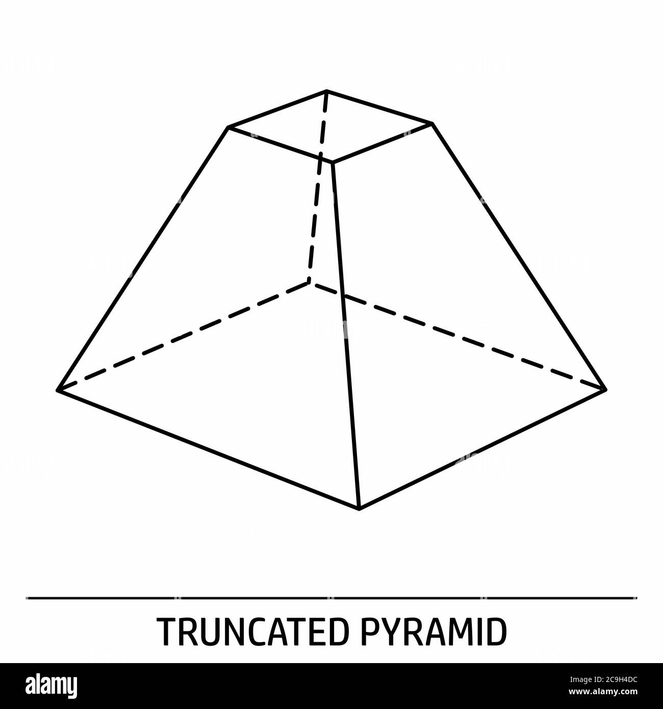 Pyramide tronquée Banque de photographies et d’images à haute ...