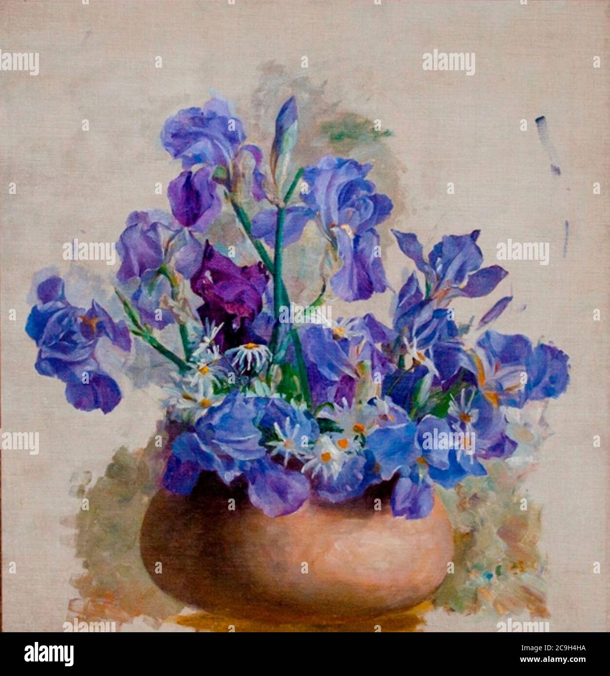 Ivana Kobilca - Šopek. Banque D'Images