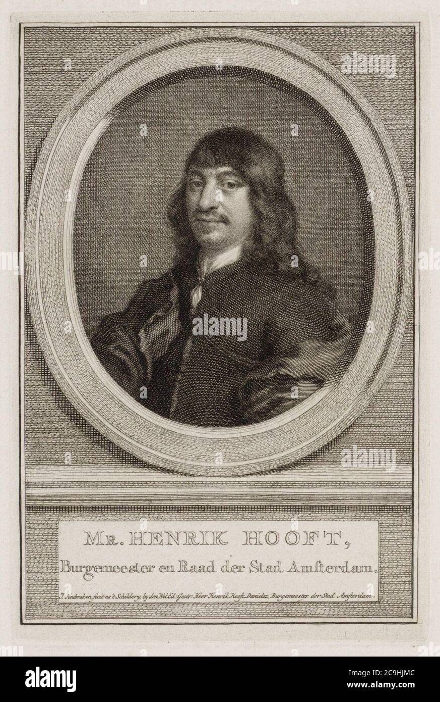 Jacob Houbraken, AFB 010094007561. Banque D'Images