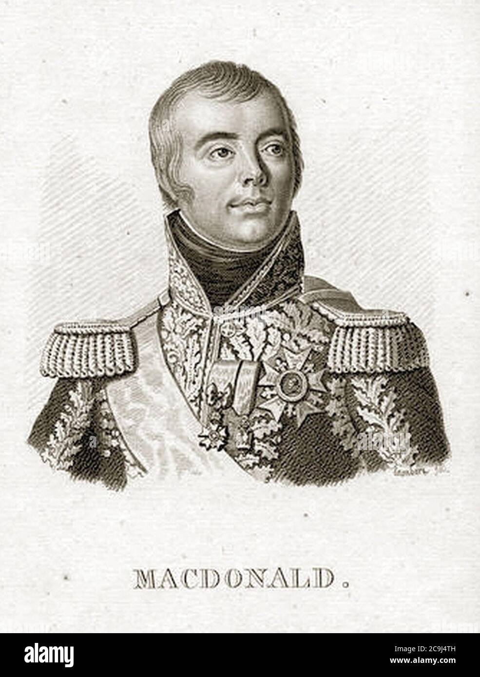 Jacques-macdonald. Banque D'Images