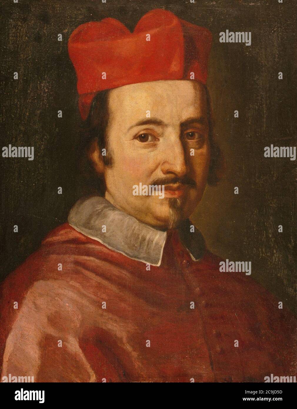 Jakob-Ferdinand Voet - Portrait du cardinal Federico Ubaldo Baldeschi Colonna (1624-1691) Banque D'Images