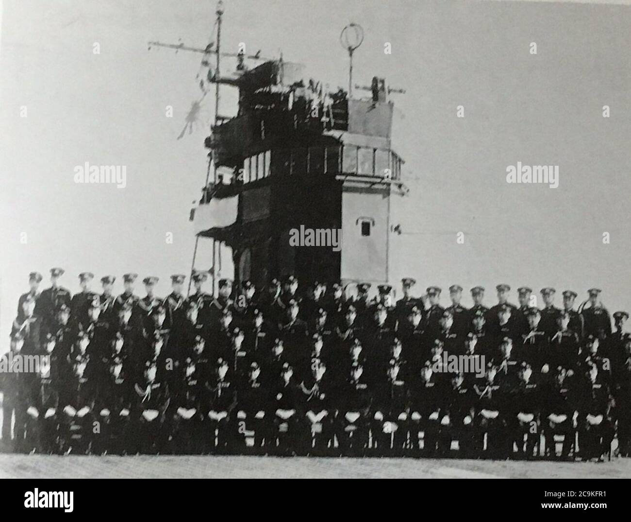 Le porte-avions japonais Akagi, 24 décembre 1941. Banque D'Images