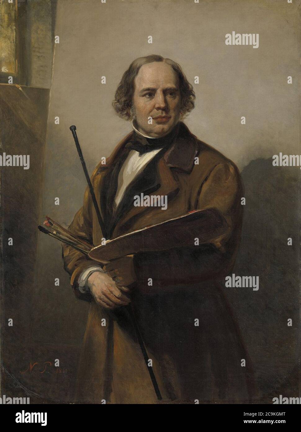 Jan Willem Pieneman (1779-1853). Schilder, vader van Nicolaas Pieneman Banque D'Images