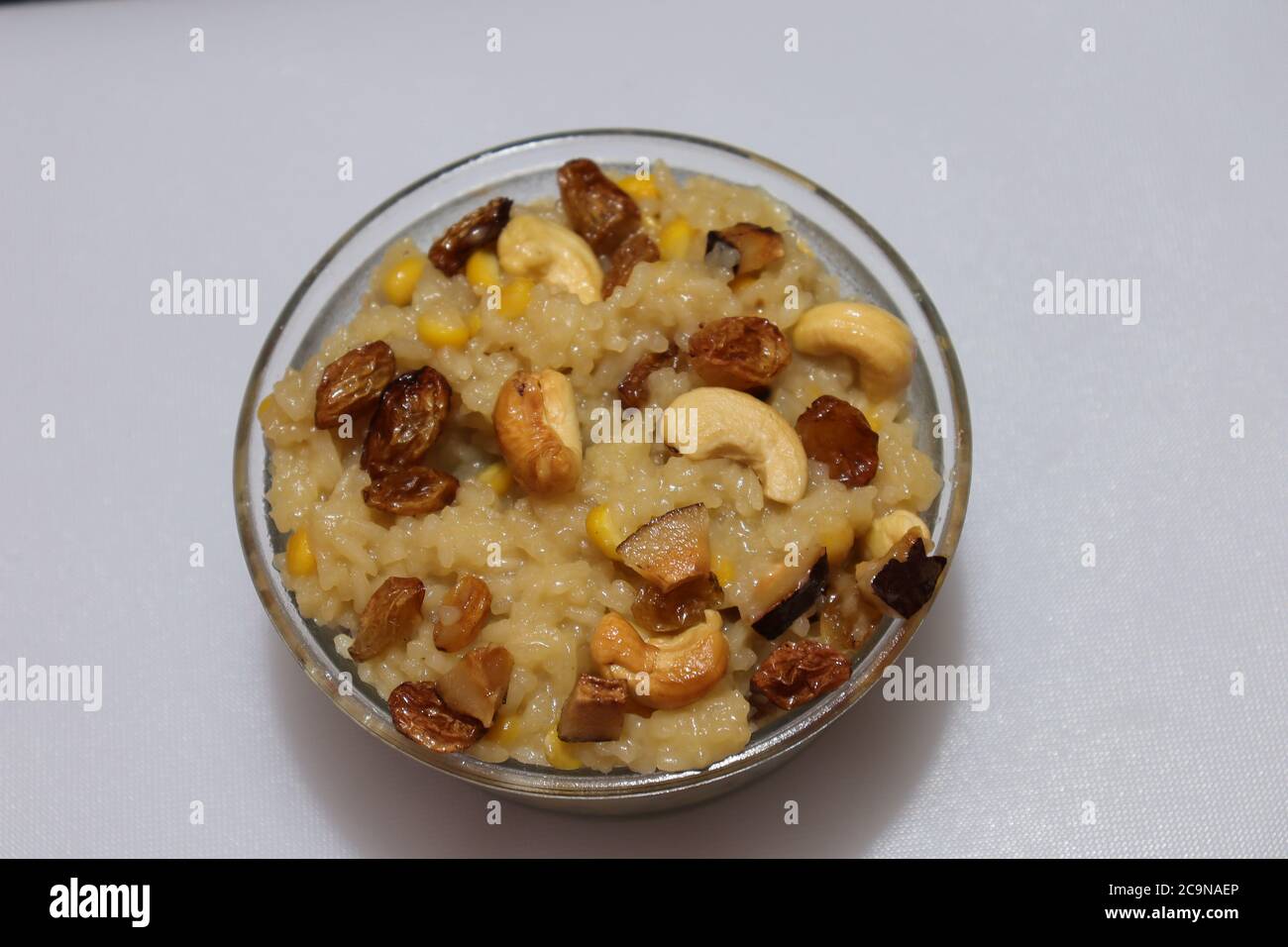 Un doux traditionnel et populaire fait le jour du festival de Pongal ou Sankranti. Banque D'Images