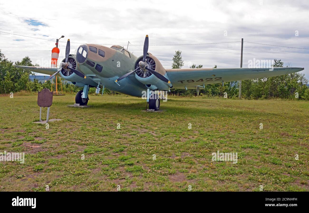 Musée de l'aviation de Gander, Terre-Neuve Banque D'Images