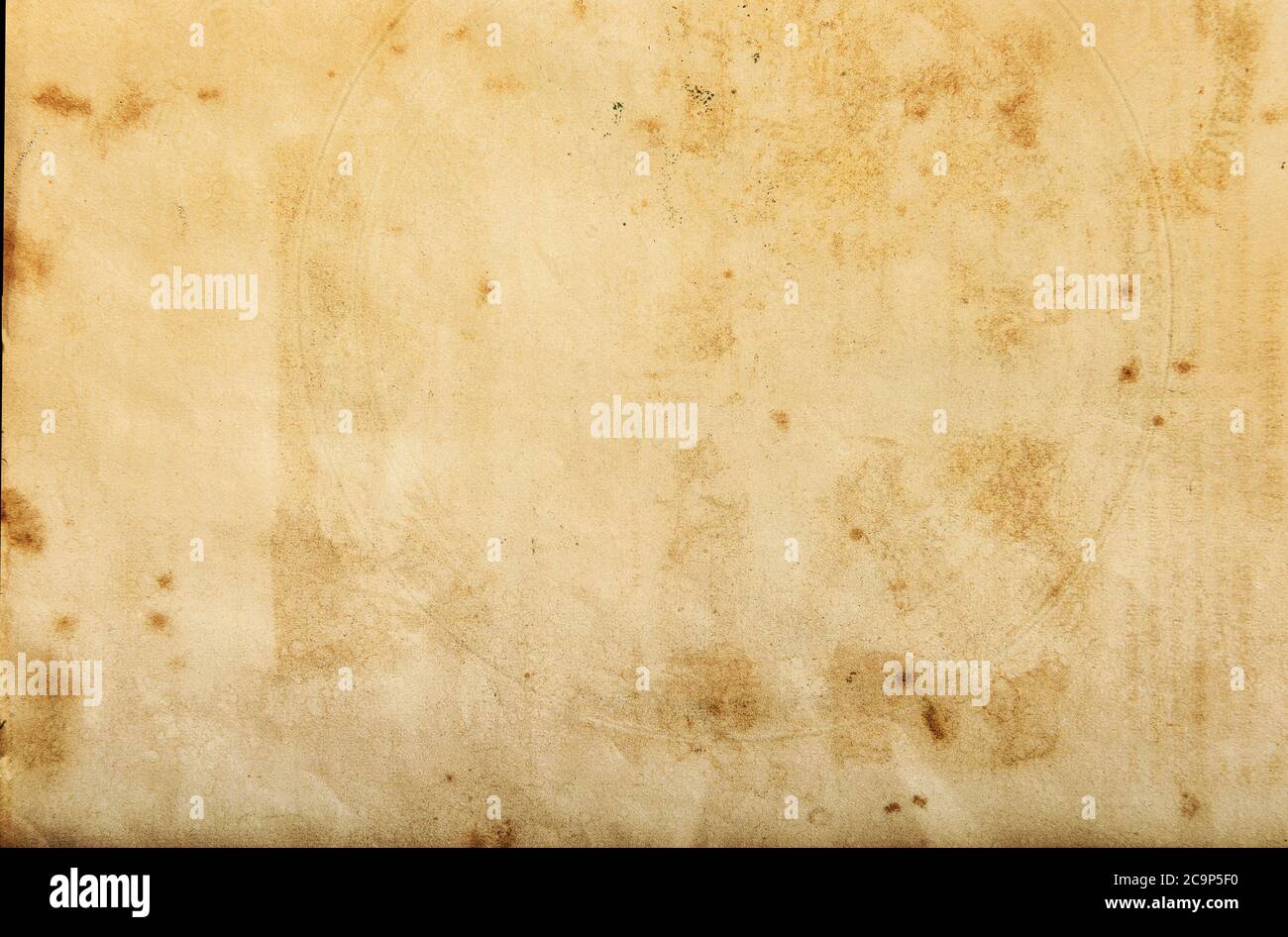 Arrière-plan de la feuille de papier utilisée. Texture en carton vieilli Banque D'Images