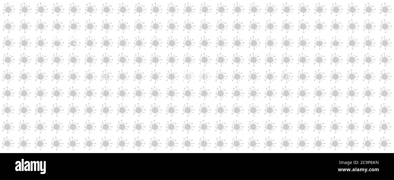 Arrière-plan abstrait du virus. Banque D'Images