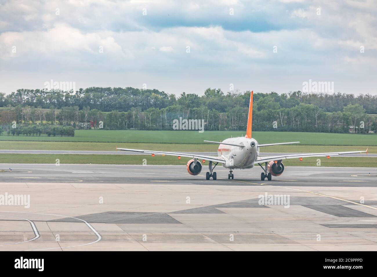 Vienne, Autriche - 07 mai 2019 : easyJet Europe Airbus A319. EasyJet Europe Airline GmbH, appelée easyJet, est une compagnie aérienne à bas prix basée à Vienne Banque D'Images