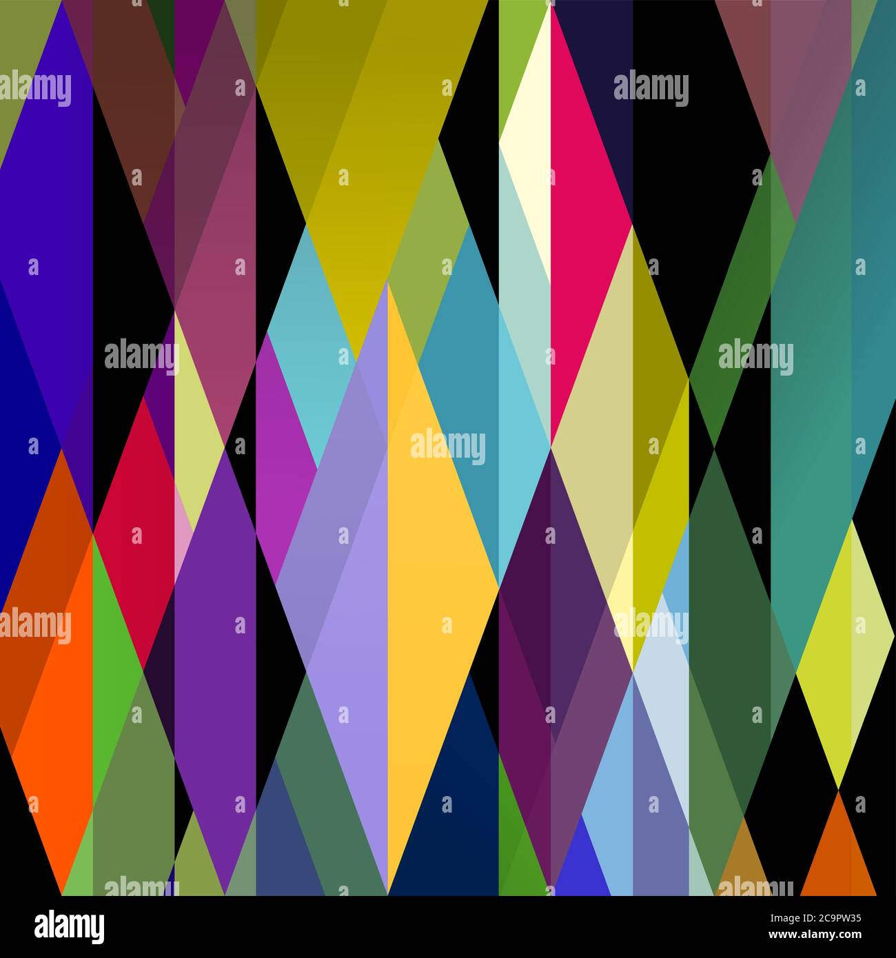 arrière-plan abstrait coloré, style rétro Illustration de Vecteur