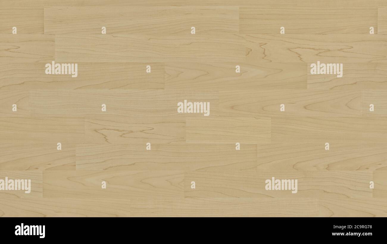 parquet en bois clair et chaud, illustration 3d, rendu de l'arrière-plan Banque D'Images