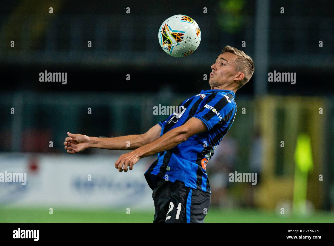 Bergame, Italie. bergame 2020, Italie, 01 août 2020, Timothy Castagne (Atalanta) pendant Atalanta Bergamasca Calcio vs FC Internazionale - série italienne UN match de football - Credit: LM/Francesco Scaccianoce Credit: Francesco Scaccianoce/LPS/ZUMA Wire/Alay Live News Banque D'Images