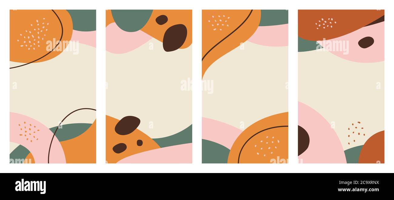 Arrière-plan abstrait modèles de conception pour les publications sur les médias sociaux et les articles instagram, cartes et affiches Illustration de Vecteur