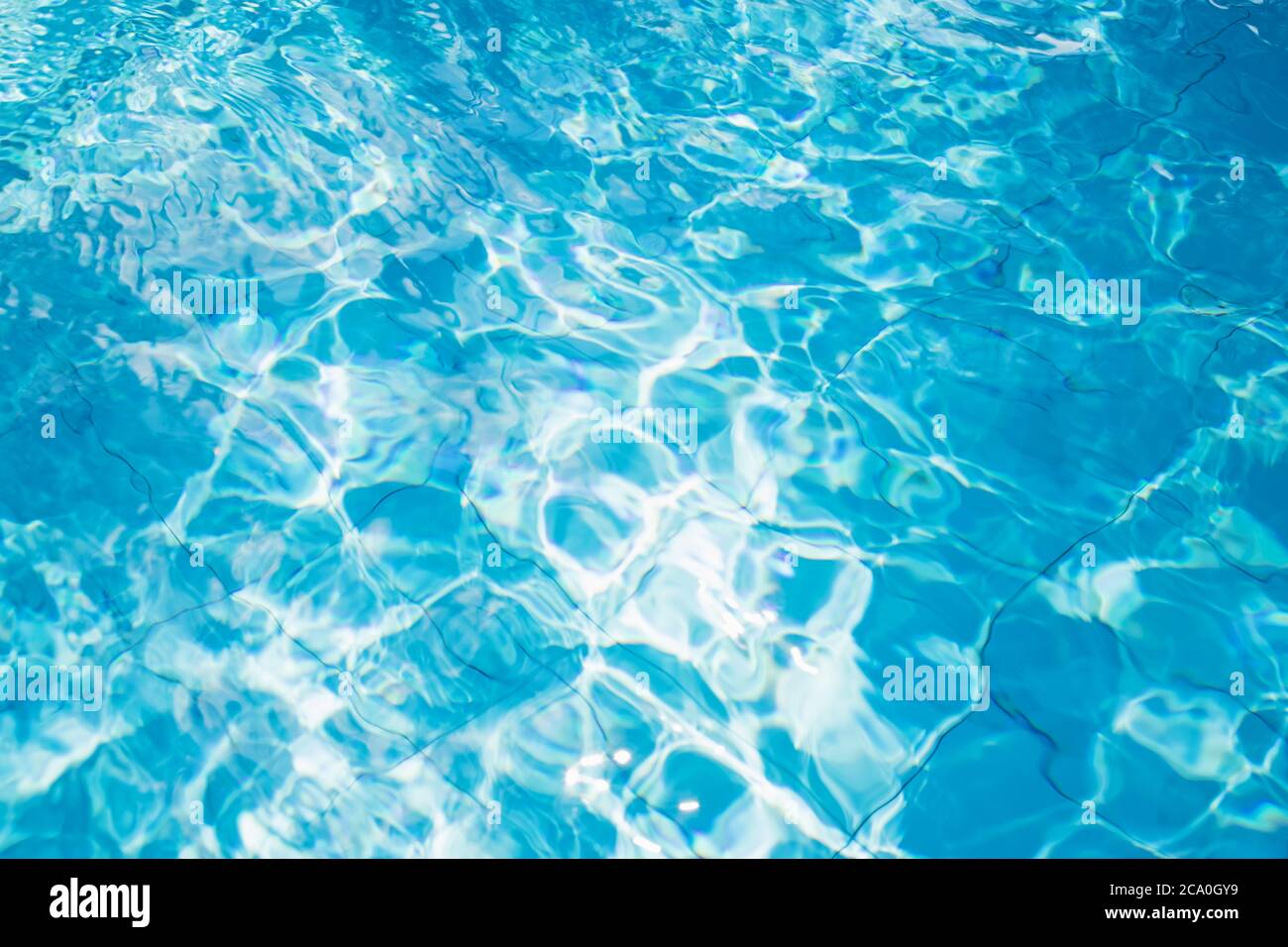 Arrière-plan de motif ondulé d'eau propre Banque D'Images