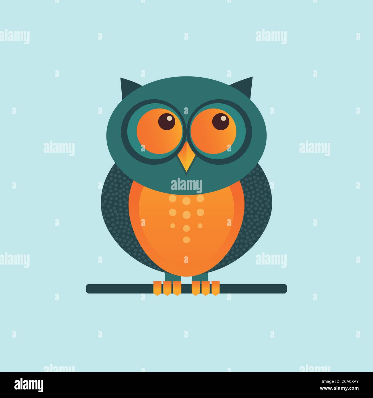 Motif vectoriel Owl Illustration de Vecteur