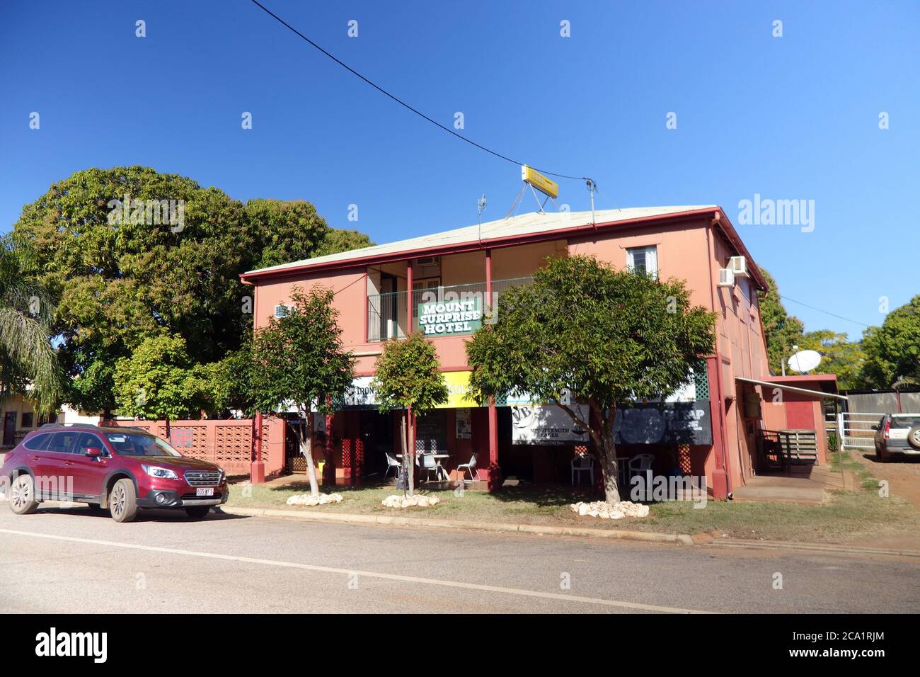 Mt surprise Hotel, Outback Queensland, Australie. Pas de PR Banque D'Images