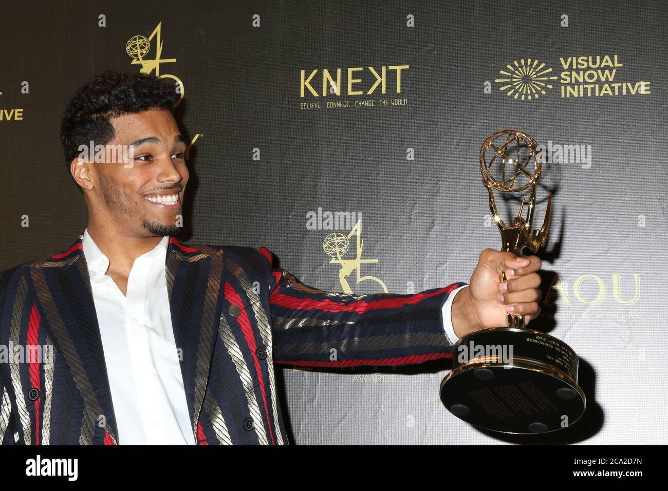 LOS ANGELES - 29 avril : Rome Flynn au 45e Daytime Emmy Awards à l'Auditorium civique de Pasadena le 29 avril 2018 à Pasadena, CA Banque D'Images