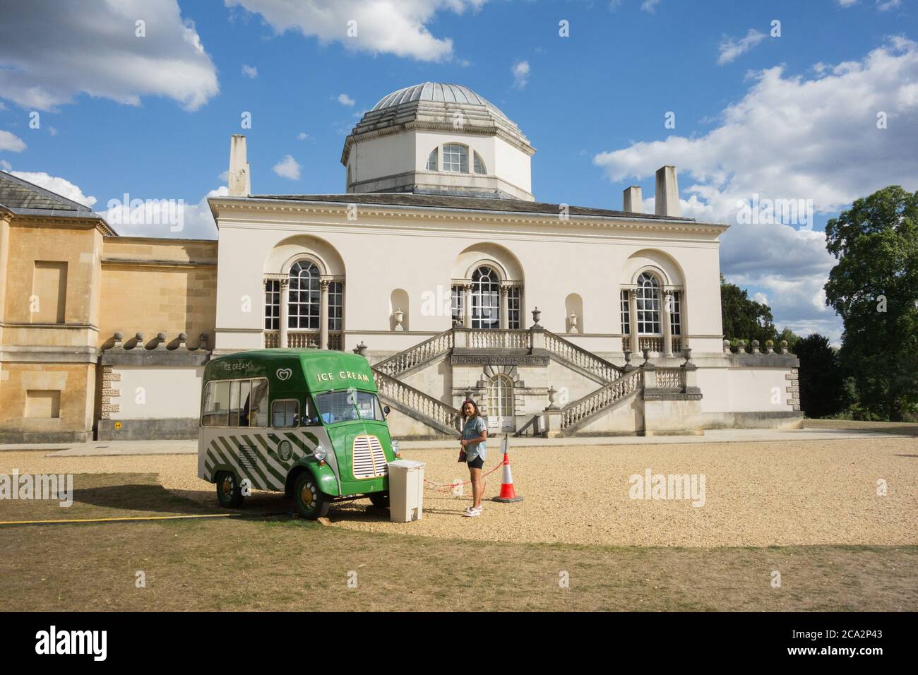 Chiswick House une villa palladienne du début du 18thC à Chiswick, Londres, Angleterre, Royaume-Uni Banque D'Images