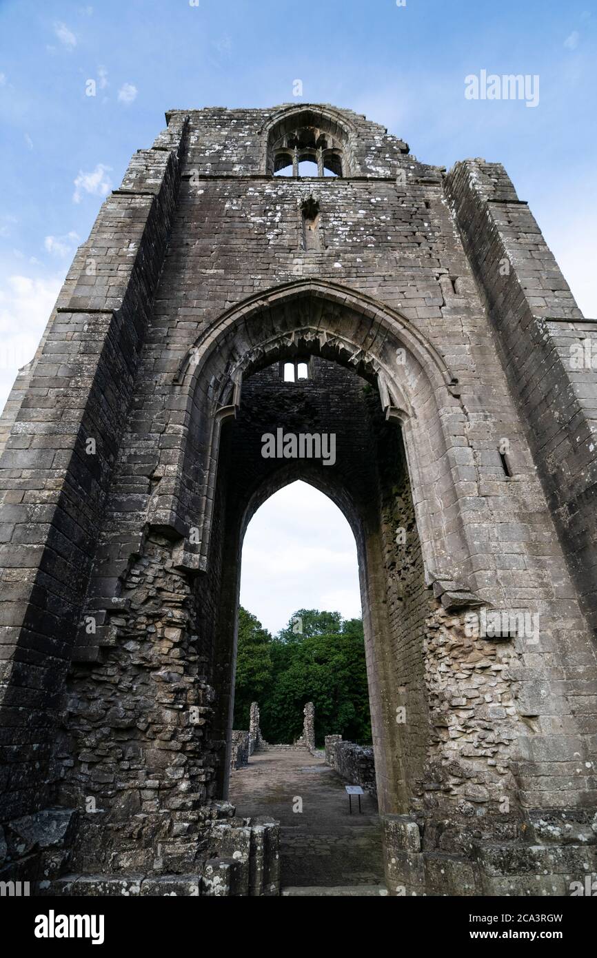 Les ruines de l'abbaye de Shap, Shap, Cumbria Banque D'Images