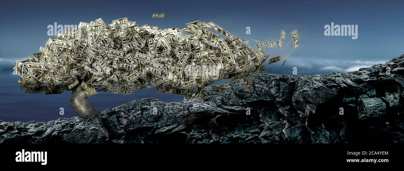 Arbre d’argent Banque D'Images