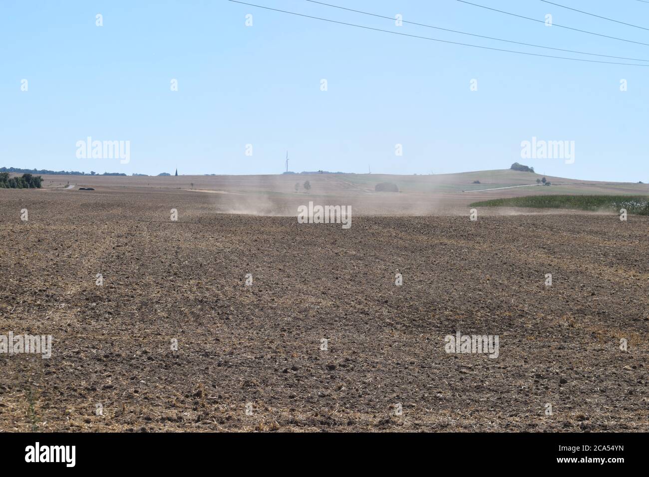 tempête de poussière en cours de fabrication Banque D'Images
