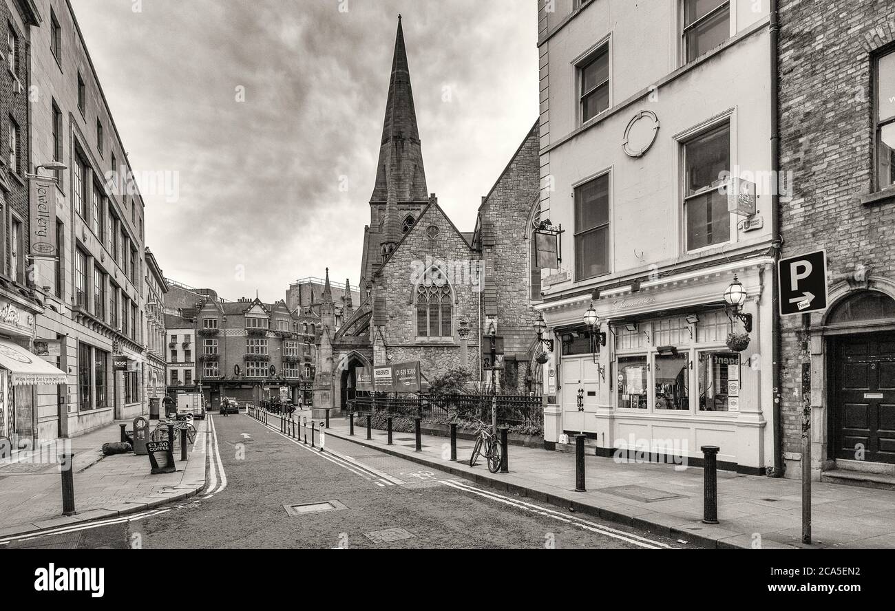Centre ville, Dublin, Irlande Banque D'Images