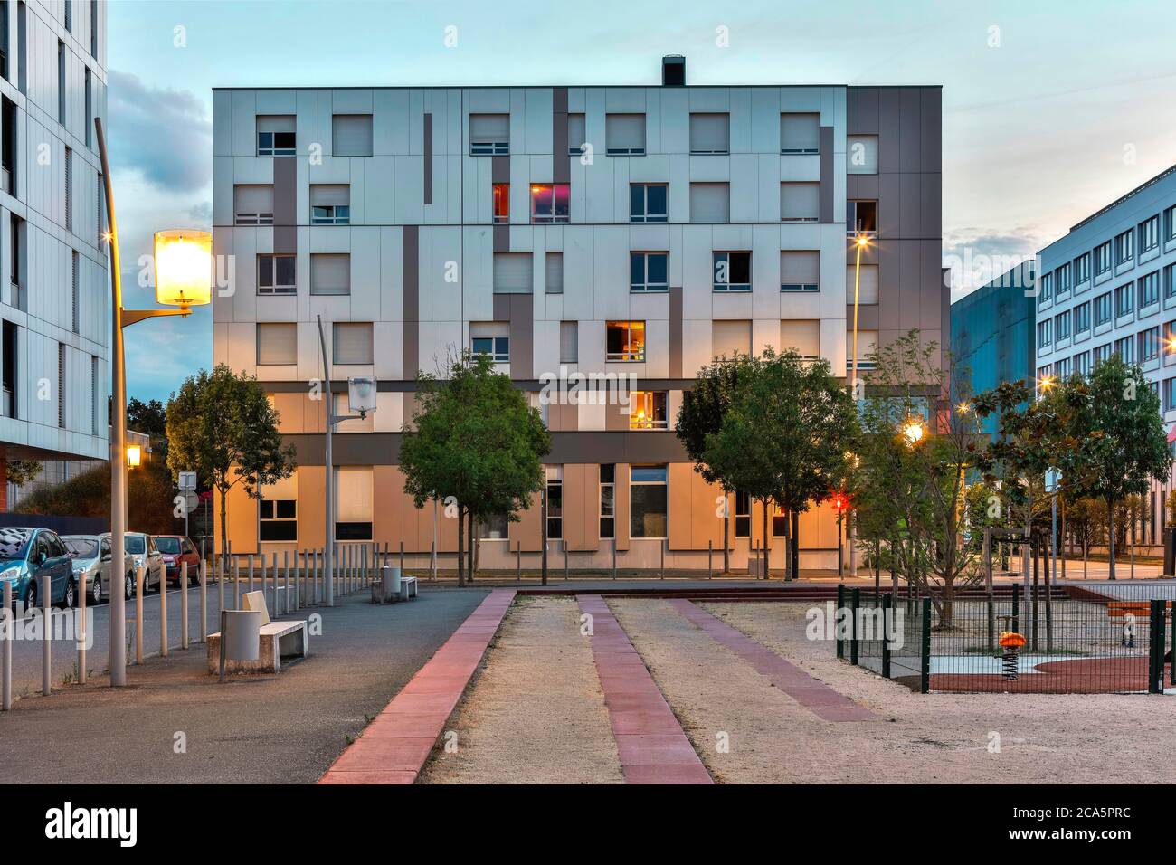 France, haute Garonne, Blagnac, foyer de Blériot, vue extérieure du bâtiment Banque D'Images