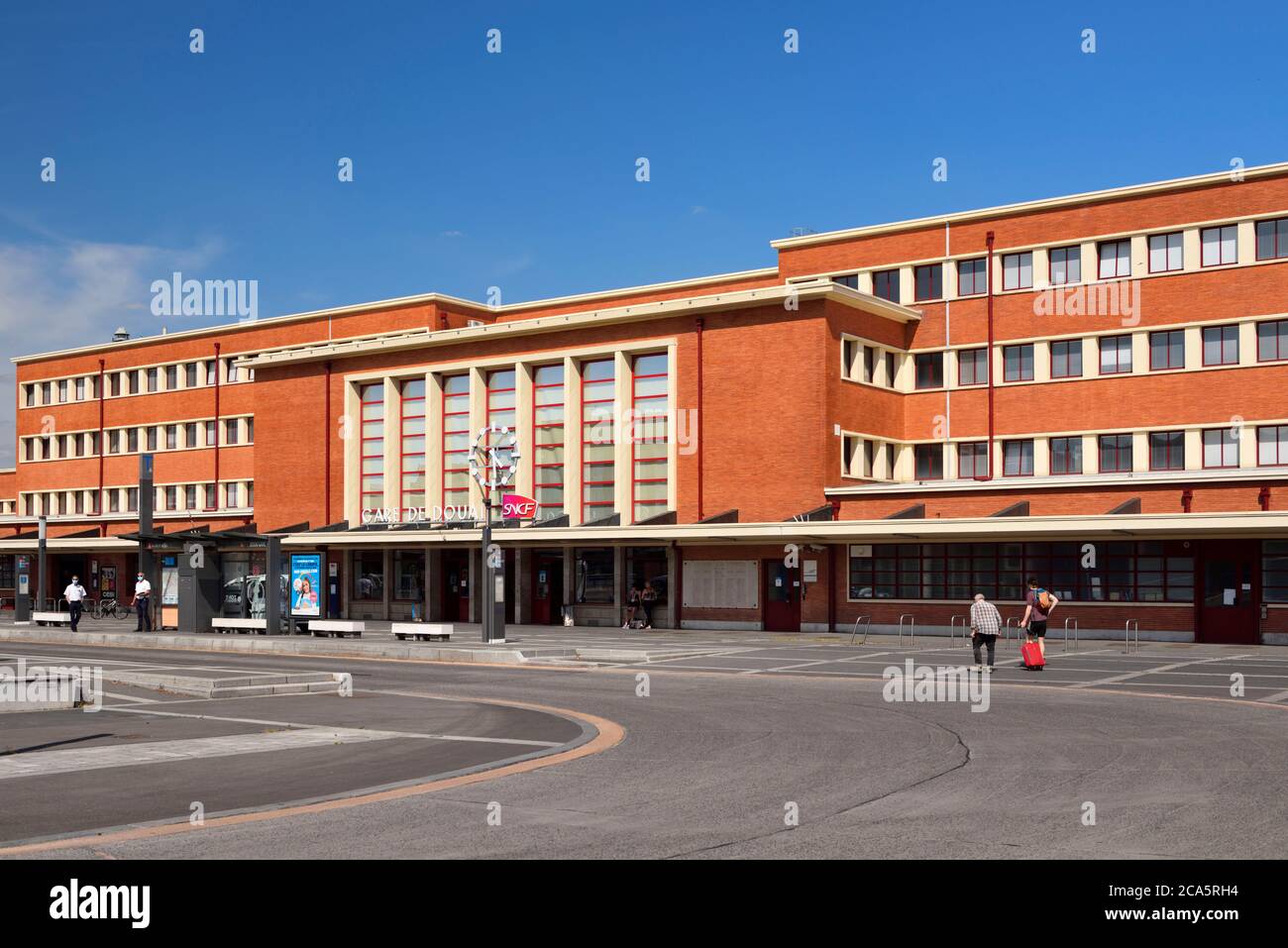 France, Nord, Douai, Gare SNCF Banque D'Images