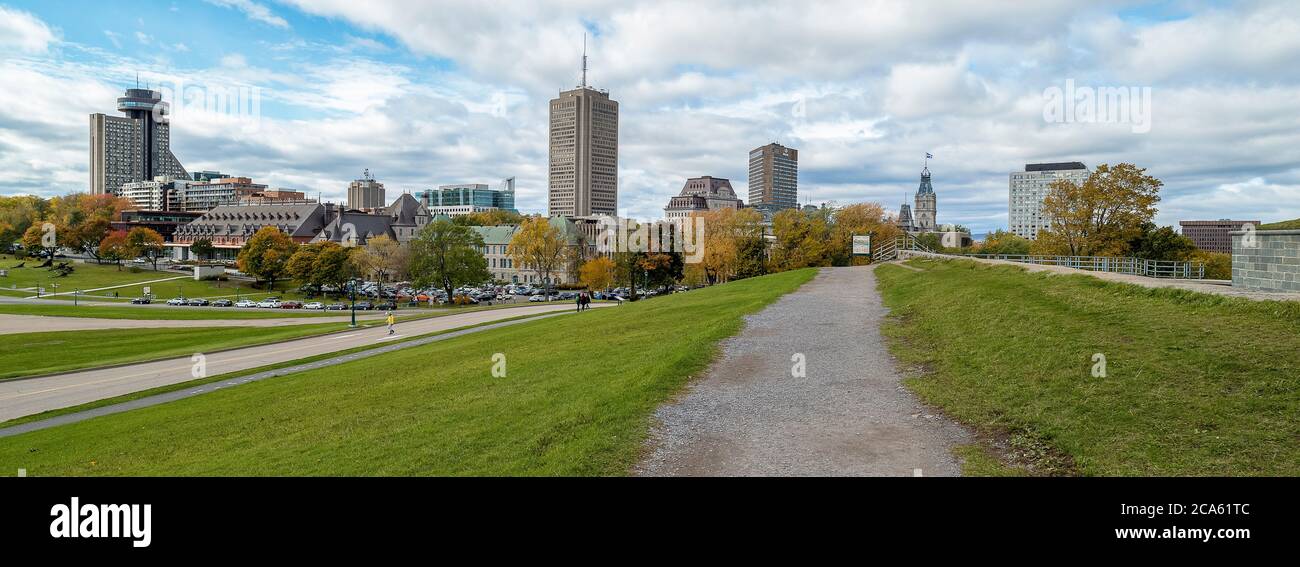 Citadelle, Vieux-Québec, Québec Provence, Canada Banque D'Images