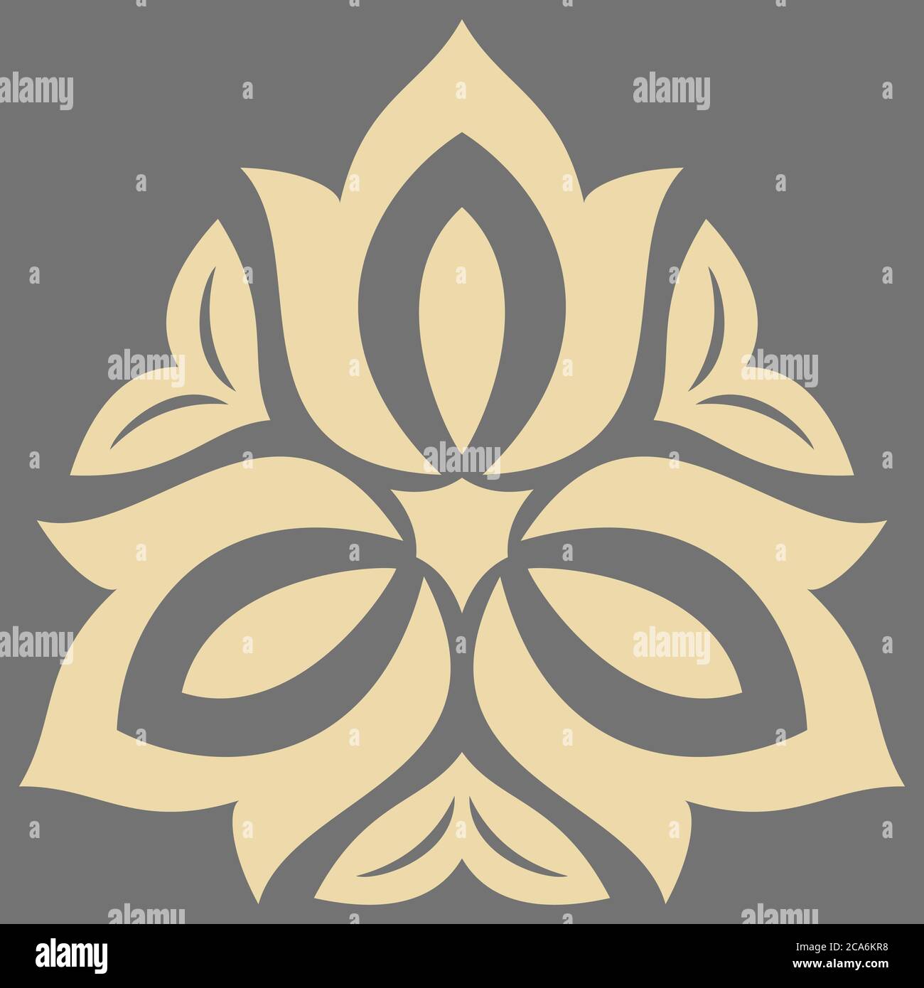 Ornement vecteur élégant dans un style classique Illustration de Vecteur