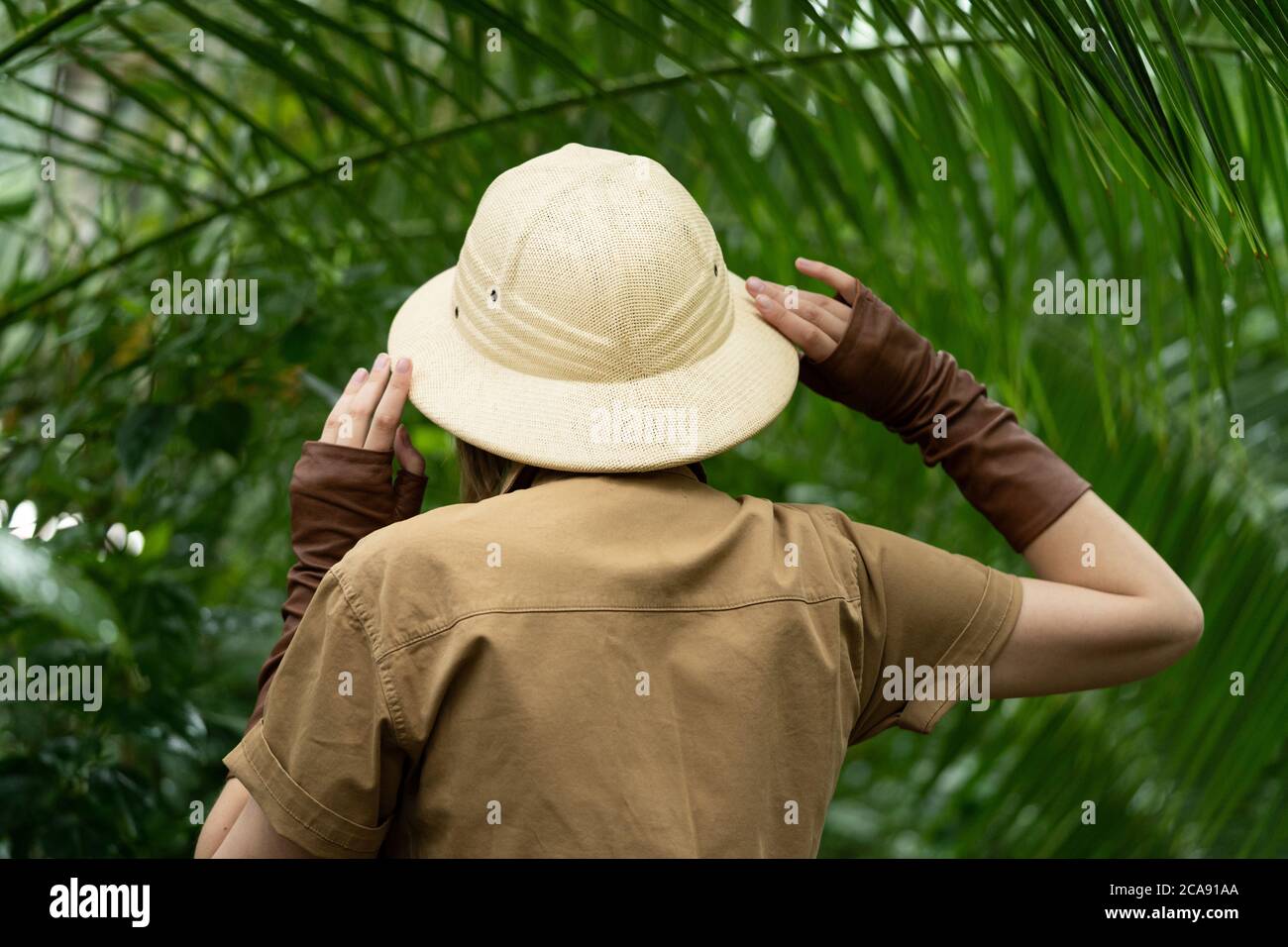 Randonneur Jungle Banque d'image et photos - Alamy