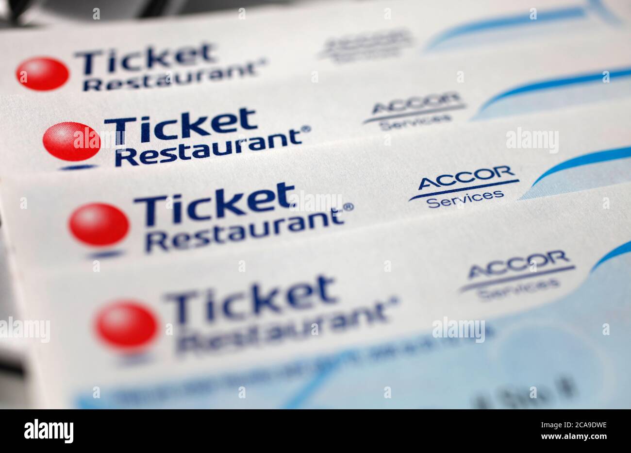 Ticket Restaurant Luncheon Vouchers émis par Accor Services Company, en  République tchèque. (CTK Photo/Martin Sterba Photo Stock - Alamy