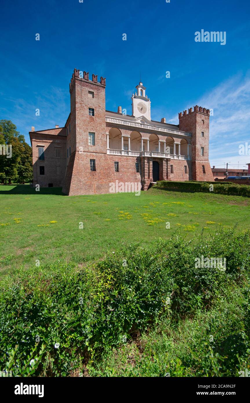 Italie, Lombardie, San Giovanni in Croce, Villa Medici Del Vascello Banque D'Images