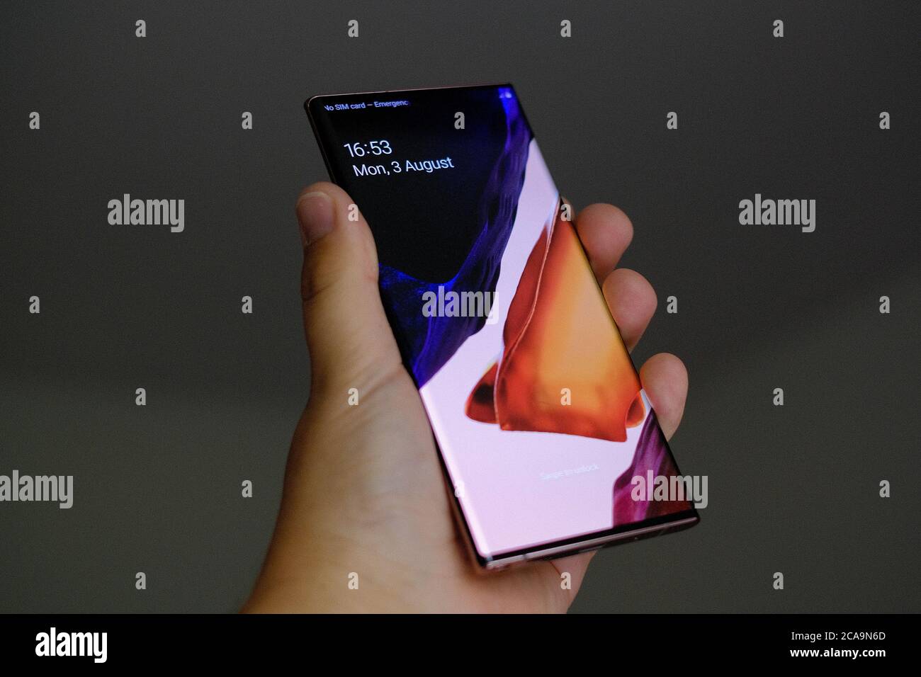 Samsung galaxy note 20 Banque de photographies et d'images à haute  résolution - Alamy