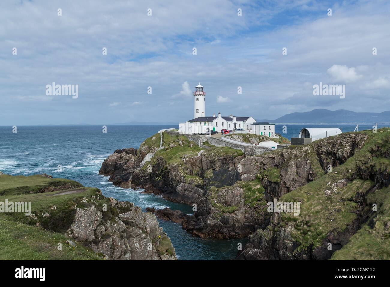 Phare de Fanad Head, comté de Donegal, Irlande. Wild Atlantic Way Banque D'Images