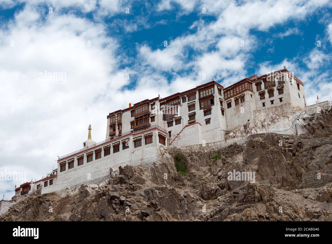 Ladakh, Inde - Monastère Stakna (Stakna Gompa) à Ladakh, Jammu-et-Cachemire, Inde. Banque D'Images