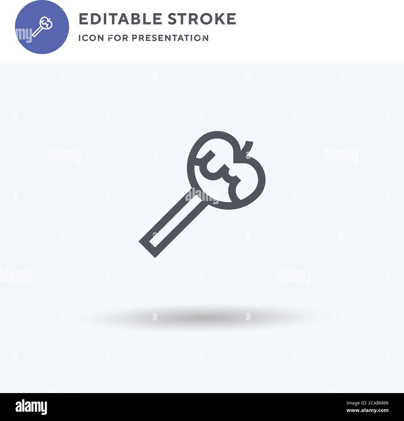 Vecteur icône de pomme caramélisée, signe plat rempli, pictogramme solide isolé sur blanc, illustration du logo. Icône Apple caramélisée pour présentation. Illustration de Vecteur