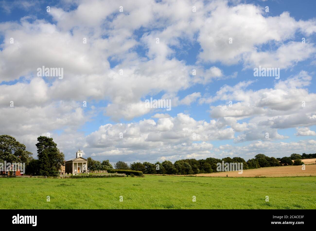 Eglise St Helen, Saxby, Lincolnshire, Angleterre, Royaume-Uni. Banque D'Images