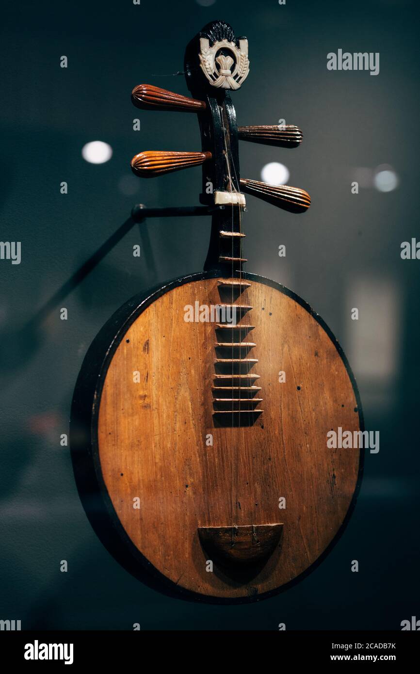 Instrument traditionnel malaisien Banque D'Images