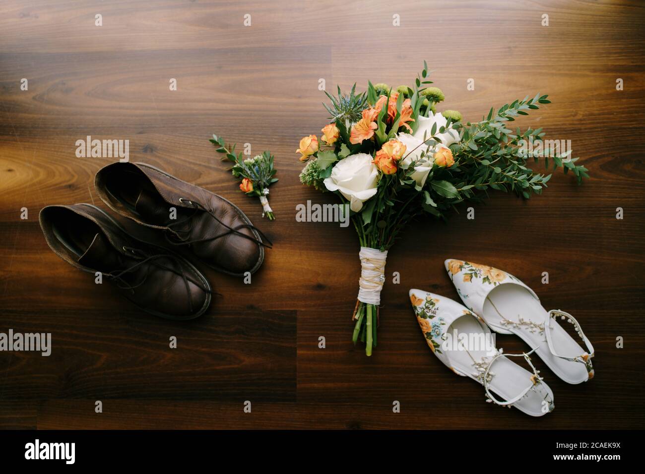 chaussures blanches mariée