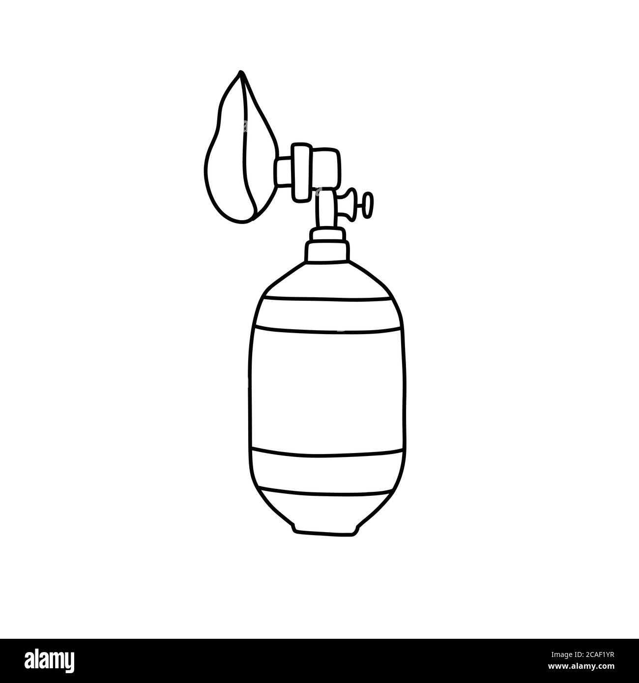 icône de la valve à sac, illustration vectorielle Illustration de Vecteur