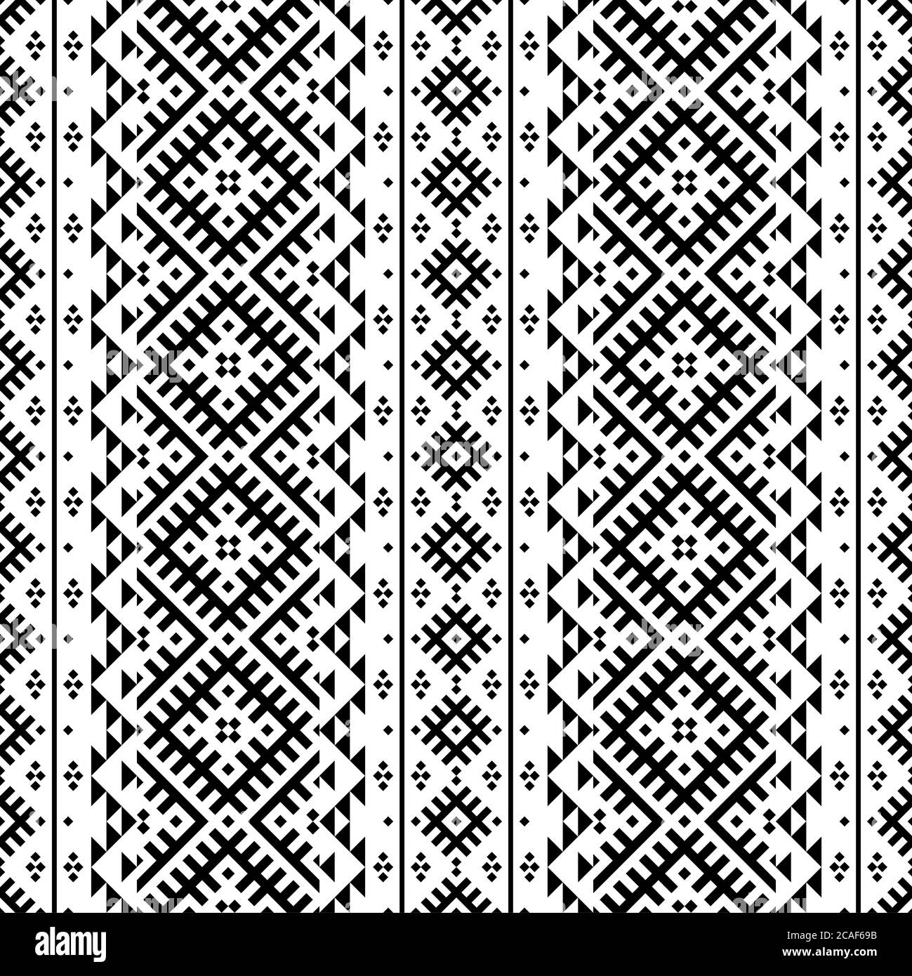 Motif marocain motif ethnique vecteur Banque D'Images