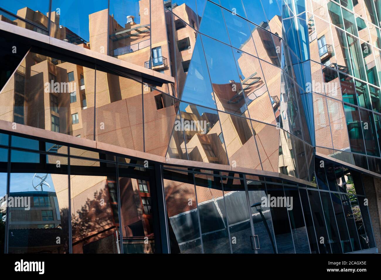 26.09.2019, Sydney, Nouvelle-Galles du Sud, Australie - bâtiment de l'aile Dr Chau Chak, qui abrite l'UTS Business School, conçu par Frank Gehry. 0SL190926D Banque D'Images