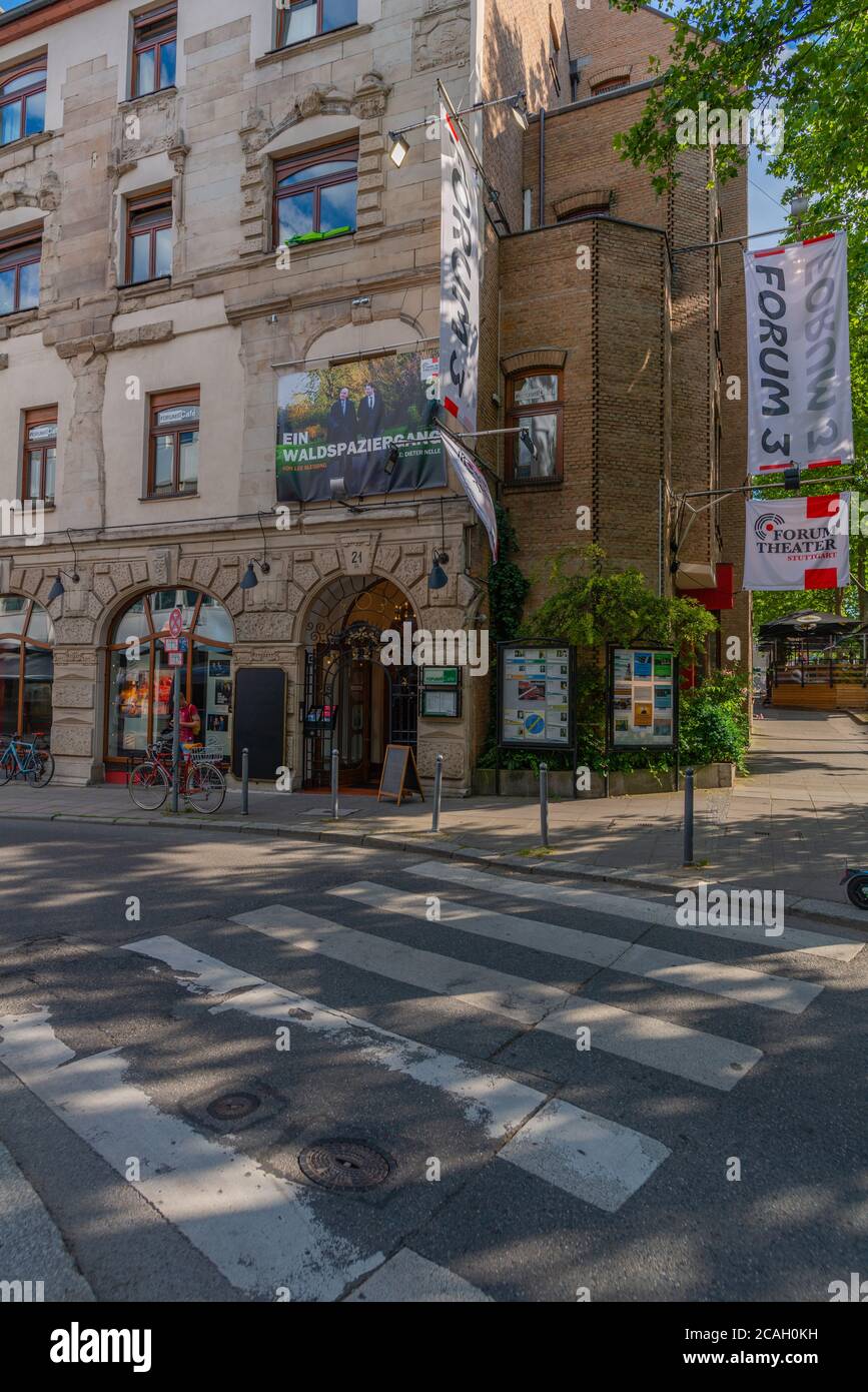 Calwer Strasse, rue commerçante du centre-ville, Stuttgart, Bade-Wurtemberg, Allemagne du Sud Banque D'Images