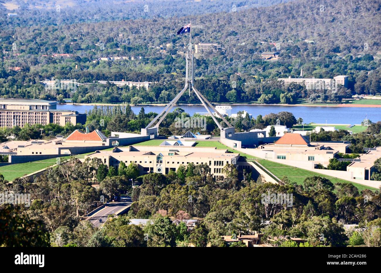 Parlement Canberra Banque D'Images