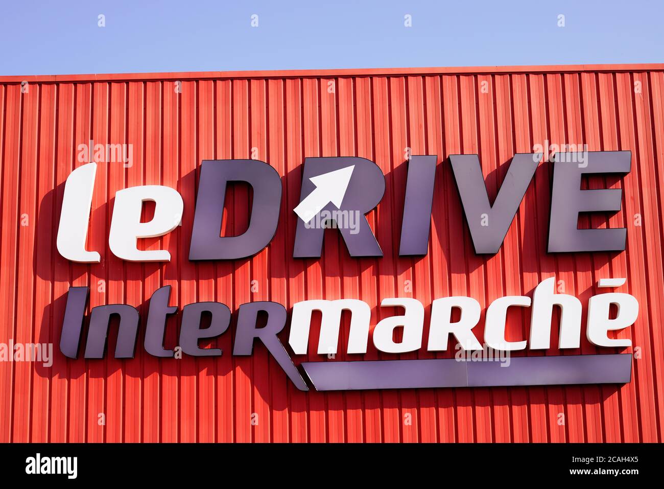 Le drive intermarché Banque de photographies et d’images à haute